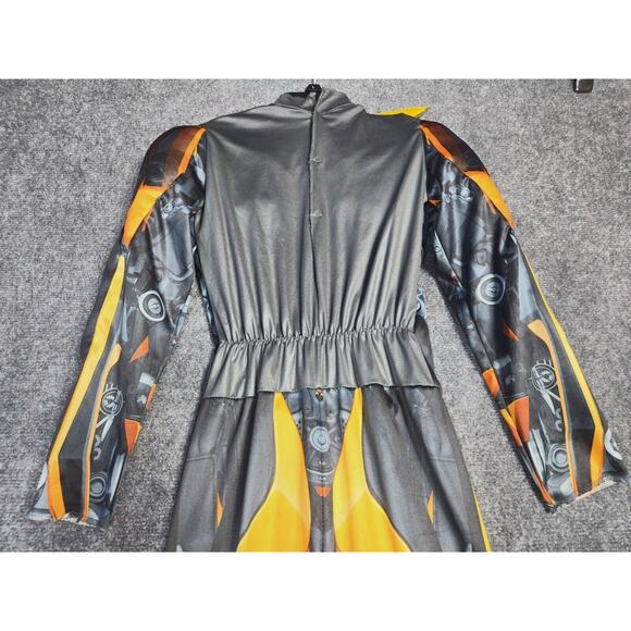 Transformers Bumblebee Costume Mask & Jumpsuit Size M (7-8) No Helmet - Picture 11 of 14